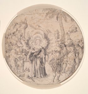 Circe trasforma gli uomini di Ulisse in animali da Unknown