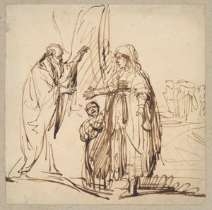 Elia e la Vedova di Zarepta da Unknown