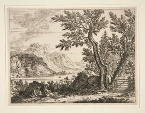 Paesaggio italianeggiante da Unknown