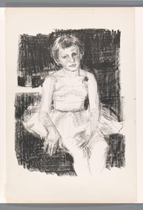 Ragazza in costume da balletto