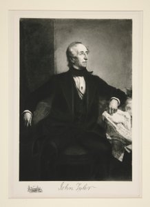 Ritratto di John Tyler da Unknown