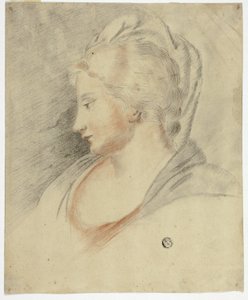 Profilo Ritratto di donna da Unknown