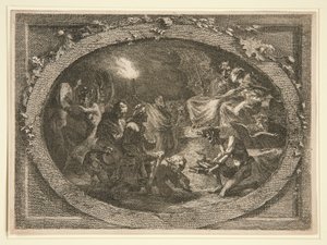 Scena satanica con Voltaire