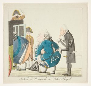 Suite de la Promenade au Palais-Royal da Unknown