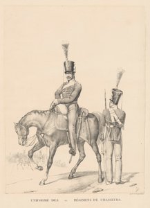 Uniforme dei reggimenti di cacciatori (Uniformi di cavalleria) da Unknown