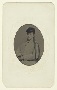 Senza titolo (Ritratto di una donna con cappello) da Unknown