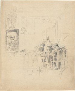 Senza titolo (Soldati in un caffè) da Unknown