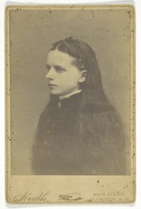 Senza titolo (ragazza con i capelli lunghi) da Unknown