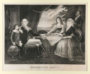 Famiglia Washington da Unknown