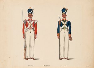 10° Fanteria Nativa di Madras e l