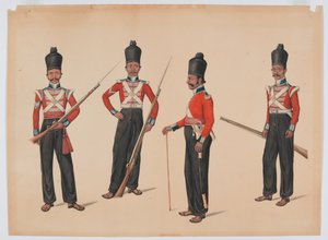 40ª Fanteria Nativa di Madras da Unknown artist