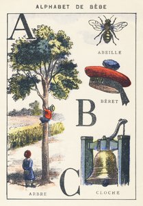 Albero, ape, berretto, campana da Unknown artist