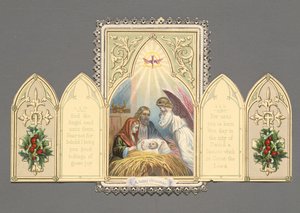 "Un Buon Natale", cartolina di Natale da Unknown artist