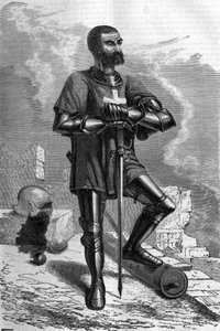 Un cavaliere della città di Rodi (Grecia), nel XVI secolo da Unknown artist