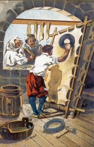 Un produttore di parroute nel 1575 da Unknown artist