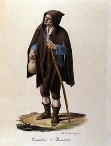 Un contadino della regione di Camastra in Sicilia da Unknown artist