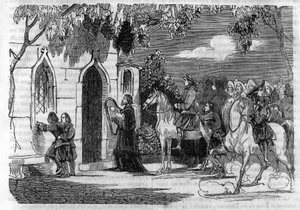 Un matrimonio in Bretagna nel XIV secolo da Unknown artist