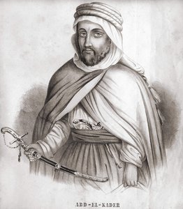 Abd el Kader (1807 - 1883), emiro arabo dell