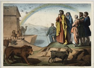 Dopo il diluvio, gli animali scendono dall
