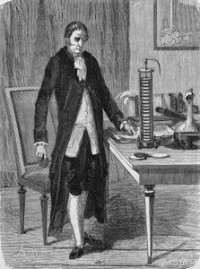 Alessandro Volta costruì, nel dicembre 1799, il motore elettrico (o batteria). In 
