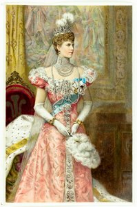 Alexandra, Principessa di Galles, 1900 circa da Unknown Artist