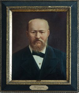 Ritratto del drammaturgo Alexander N. Ostrovsky da Unknown artist