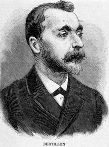 Alphonse Bertillon (1853-1914), studioso francese, creatore dell