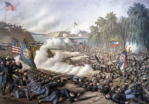 Guerra civile americana (1861 - 1865): Prima battaglia di Corinth (Mississippi) 29 aprile - 10 giugno