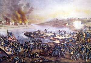 Guerra Civile Americana (1861 - 1865): Prima battaglia di Fredericksburg (Virginia) 11 dicembre