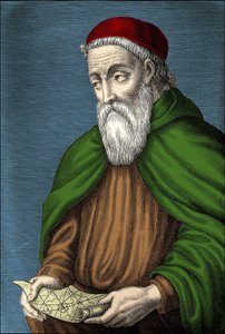 Amerigo Vespucci (1454-1512) navigatore italiano da Unknown artist