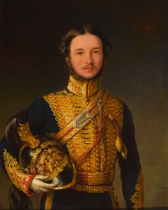 Un ufficiale della 1ª Truppa, Bombay Horse Artillery da Unknown artist