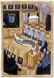 Anna di Bretagna sul letto di morte (1514)