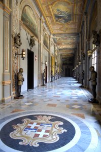 Architettura: vista del Palazzo dei Gran Maestri dell