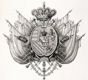 Stemma della Toscana, inizio XIX secolo. Leopoldo di Toscana