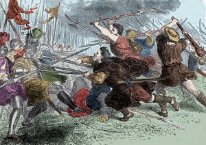 Arnold von Winkelried - Arnold von Winkelried (o Arnold Winkelried) eroe leggendario della Svizzera alla battaglia di Sempach da Unknown artist