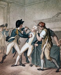 Arresto di Maximilien Robespierre, il 27 luglio 1794 da Unknown artist