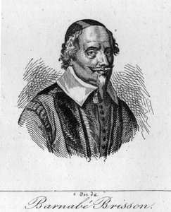 Barnabé Brisson, magistrato francese 1530-1591