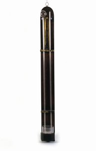 Barometro (tubo di mercurio), invenzione di Evangelista Torricelli (1608-1647). Museo della Scienza e della Tecnologia. Milano