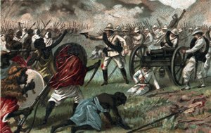 Battaglia di Abba Karima (Adoua, Etiopia) tra Etiopia e Italia da Unknown artist