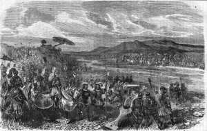 Battaglia di Fornoua (Fornovo) (Italia) sotto Carlo VIII il 6 luglio da Unknown artist