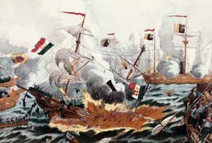 Battaglia di Lissa, 20 luglio da Unknown artist