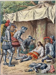 La morte di Bayard nel 1524 da Unknown artist
