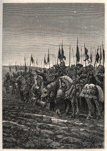 Prima della battaglia di Azincourt - Guerra dei Cent