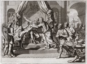 Bibbia di Royaumont, Antico Testamento: Davide suona l