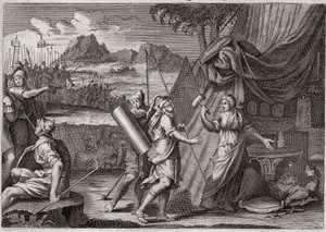 Bibbia di Royaumont, Antico Testamento: Morte di Sisara. Yael uccide il capo dell