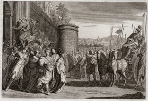 Bibbia di Royaumont, Antico Testamento: Iefte sacrifica sua figlia. Iefte, uno dei giudici d