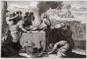 Bibbia di Royaumont, Antico Testamento: Lot si separa da Abramo. Una lite scoppiò tra i pastori di Abramo e Lot, e si separarono l