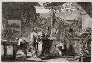 Bibbia di Royaumont, Antico Testamento: Il Tabernacolo. Mosè fa erigere il Tabernacolo secondo l