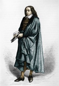 Blaise Pascal (1623-1662), matematico, fisico e scrittore francese da Unknown artist