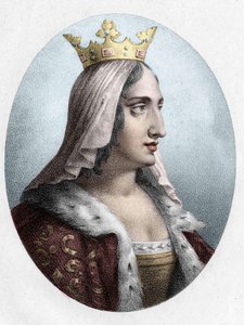 Blanche di Castiglia, regina di Francia (1188-1252), moglie del re Luigi VIII da Unknown artist